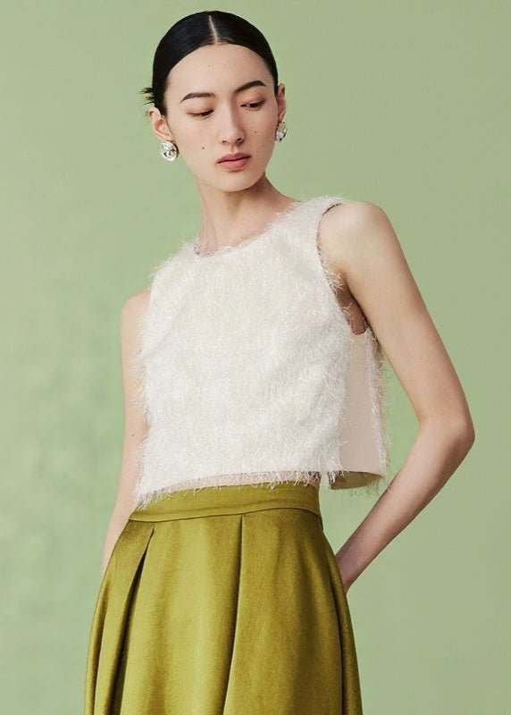 French satin skirt & tops - Vera Lumina