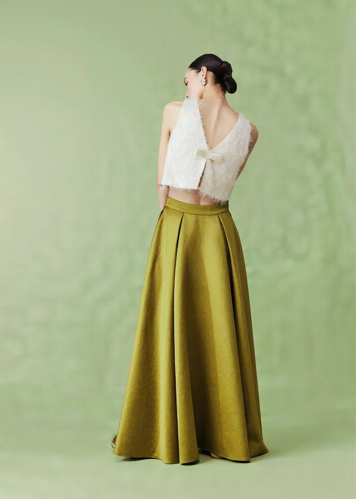 French satin skirt & tops - Vera Lumina