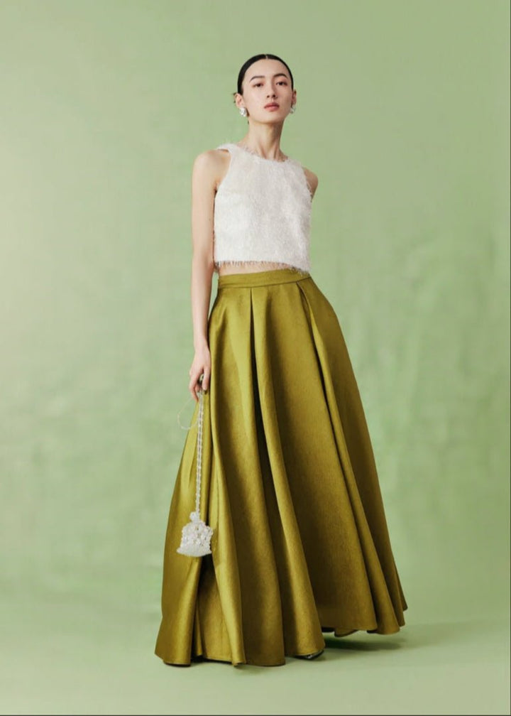 French satin skirt & tops - Vera Lumina