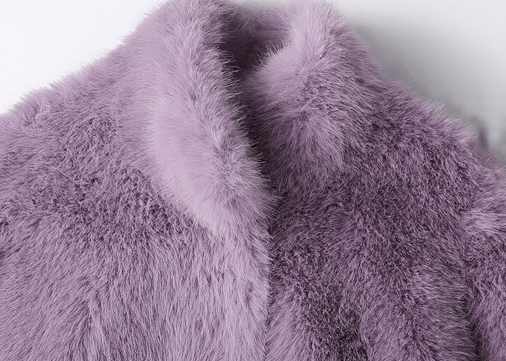 FUZZY BLOOM JACKET - Vera Lumina