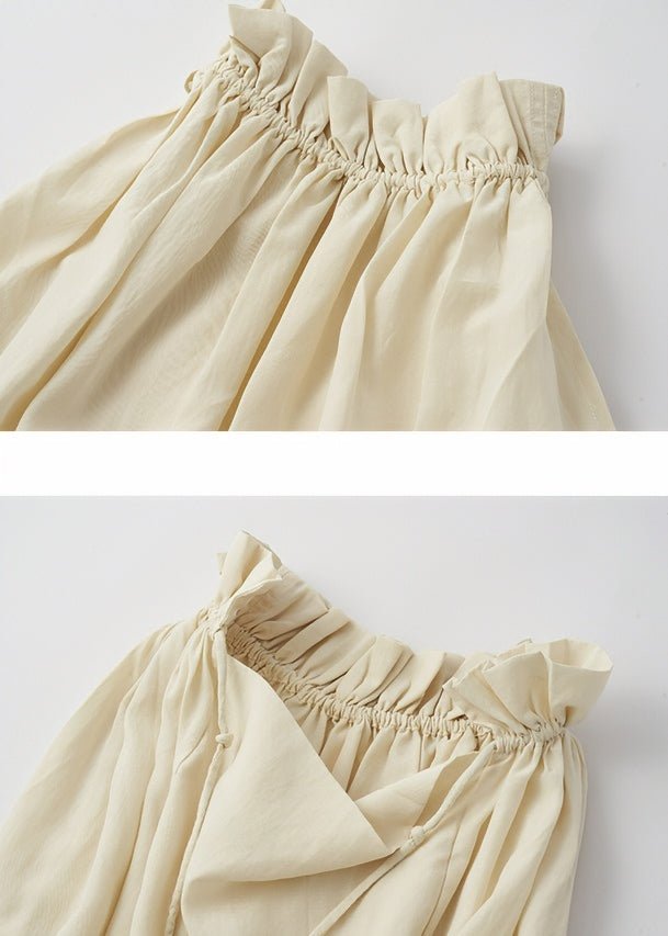 GATHERED HALTER DRAPE TOP - Vera Lumina
