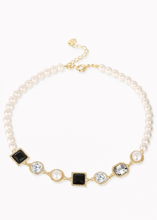 GEOMETRIC ARCADIA CHOKER NECKLACE - Vera Lumina