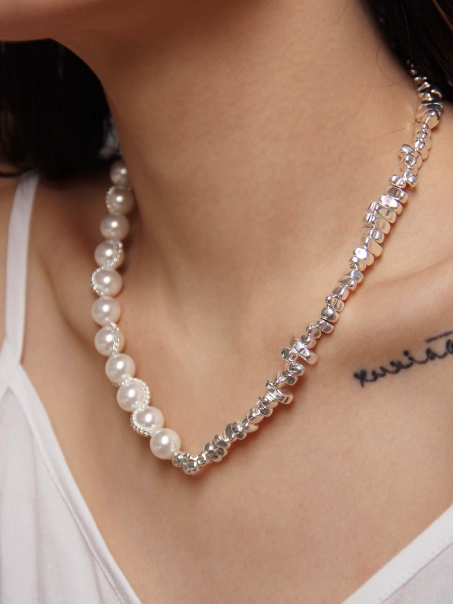 Geometric Irregular Necklace & bracelet - Vera Lumina