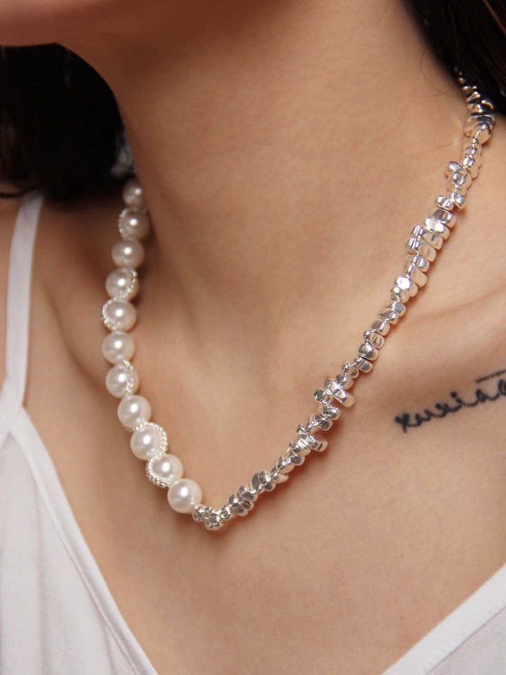 Geometric Irregular Necklace & bracelet - Vera Lumina