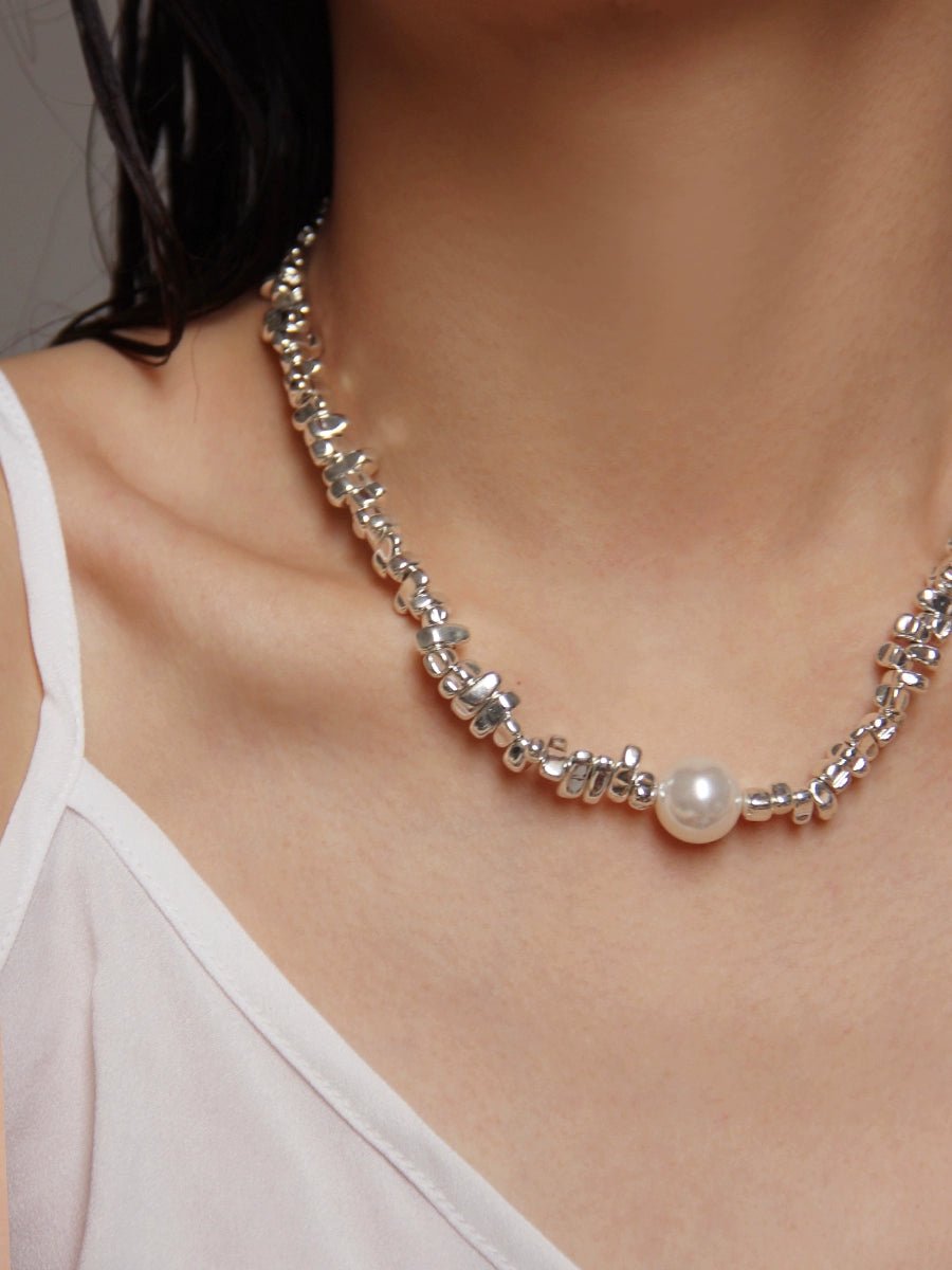 Geometric Irregular Necklace & bracelet - Vera Lumina