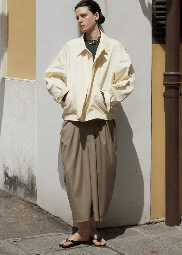 GEOMETRIC UTILITY JACKET - Vera Lumina