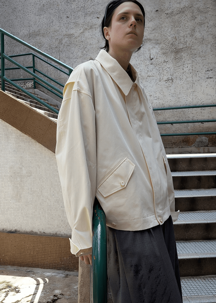 GEOMETRIC UTILITY JACKET - Vera Lumina