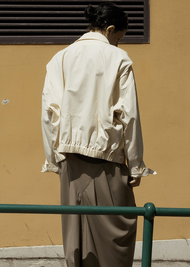 GEOMETRIC UTILITY JACKET - Vera Lumina