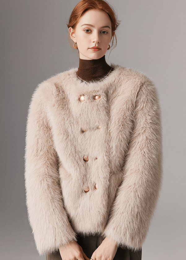 GOSSAMER FUR JACKET - Vera Lumina