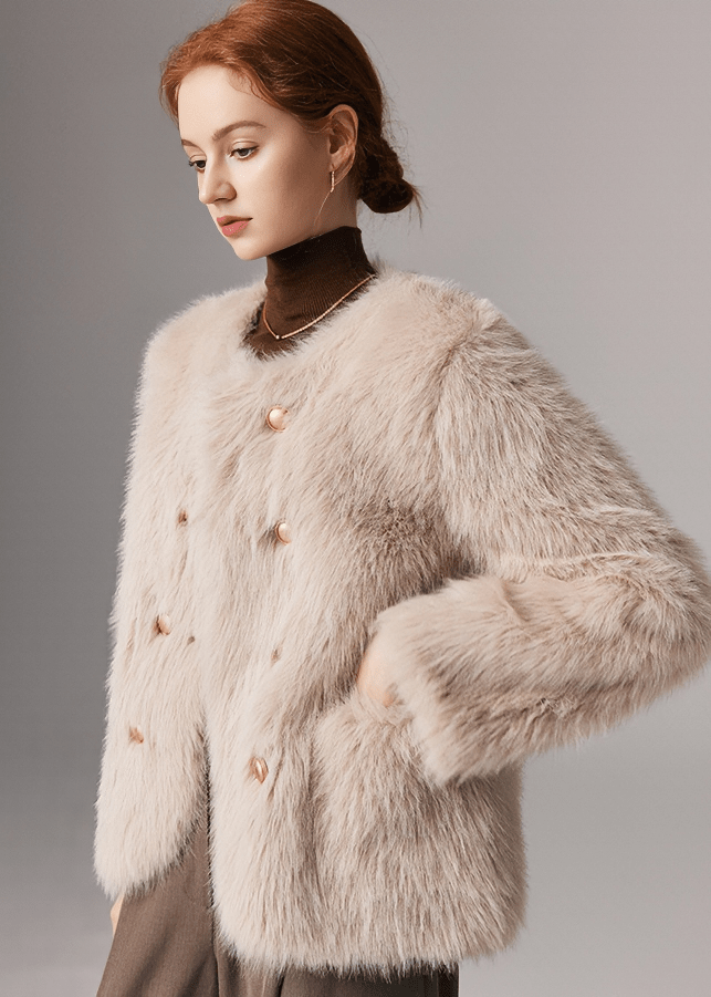 GOSSAMER FUR JACKET - Vera Lumina