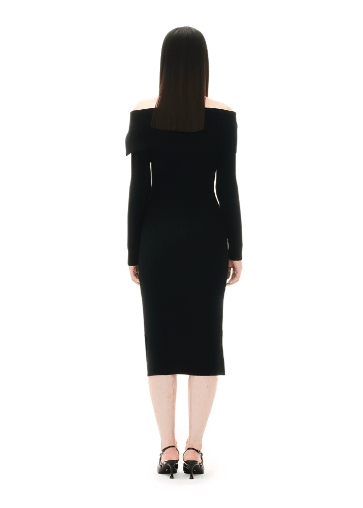 gun rose knit dress - Vera Lumina