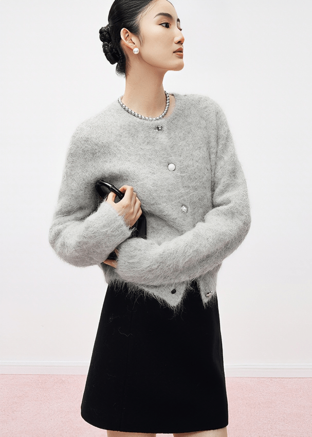 HALO KNIT CARDIGAN - Vera Lumina