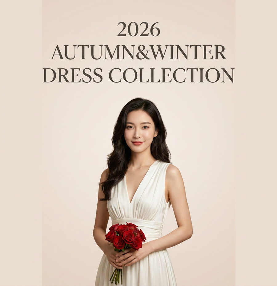2026 AUTUMN&WINTER hero SP white dress