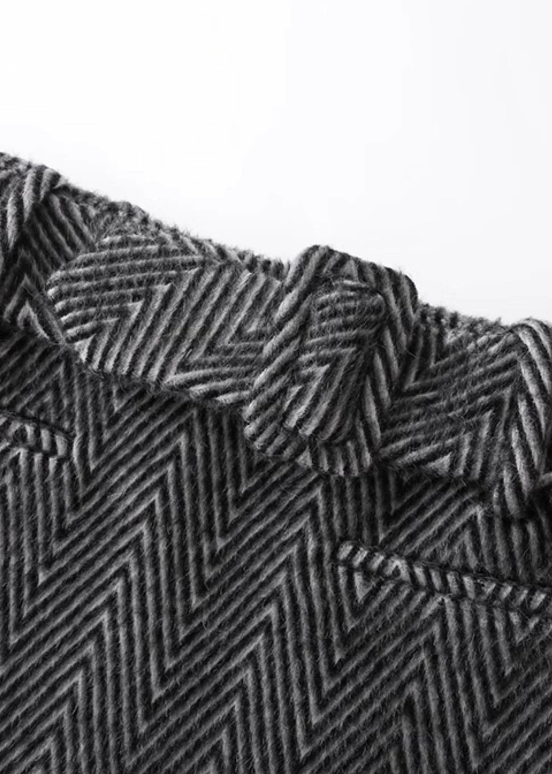 HERRINGBONE WINTER A - LINE short mini SKIRT - Vera Lumina
