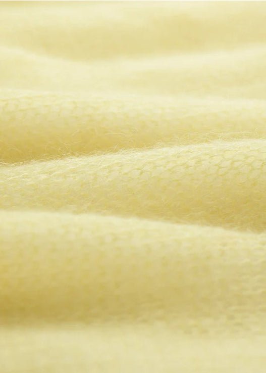 Knitted Jumper Wool Mohair pullover - Vera Lumina
