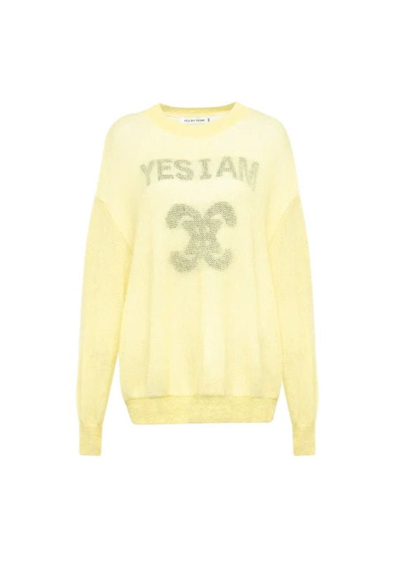 Knitted Jumper Wool Mohair pullover - Vera Lumina