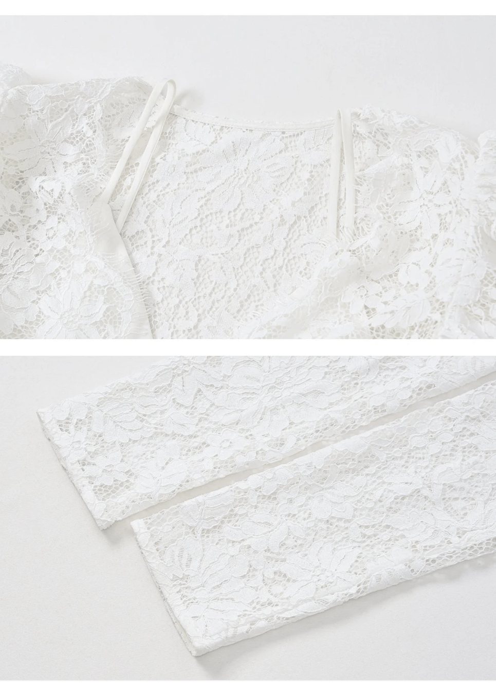 lace high waist skirt - Vera Lumina