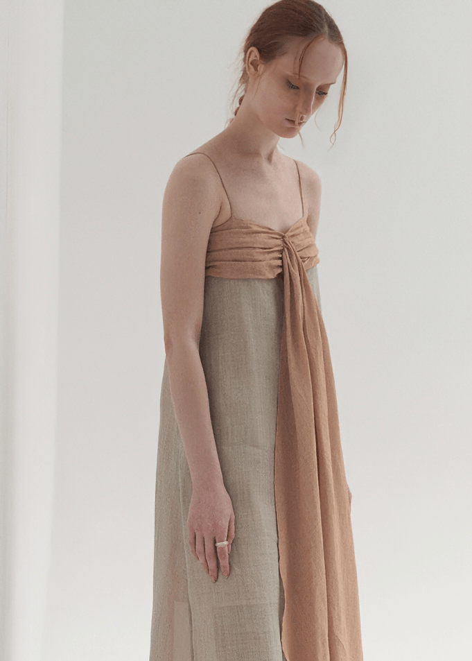 LAYERED PANEL CAMISOLE DRESS - Vera Lumina