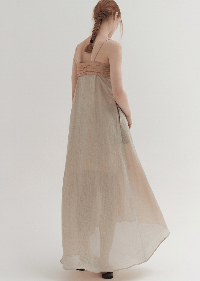 LAYERED PANEL CAMISOLE DRESS - Vera Lumina