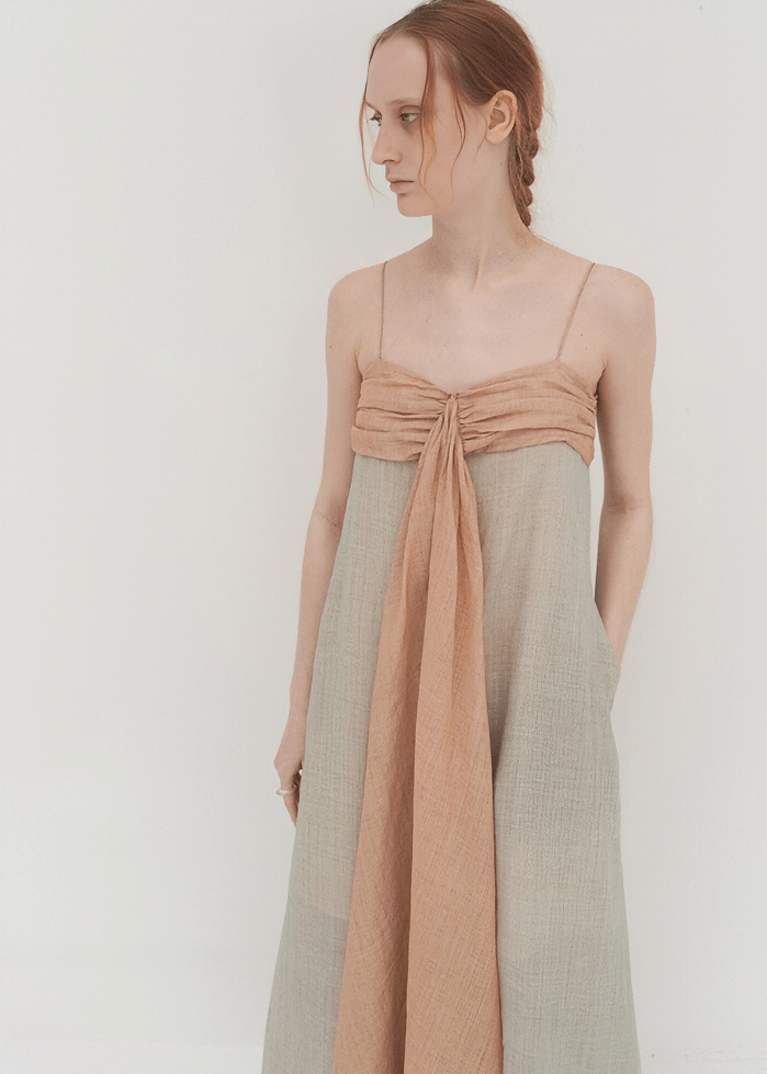 LAYERED PANEL CAMISOLE DRESS - Vera Lumina