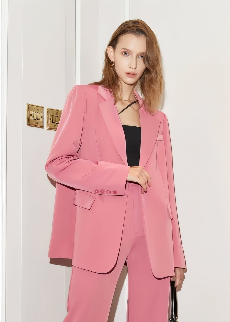 Long sleeve slit jaket - Vera Lumina