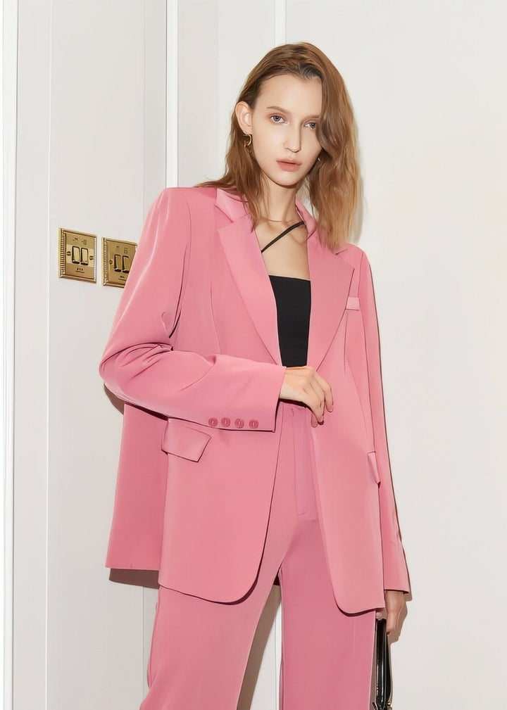 Long sleeve slit jaket - Vera Lumina