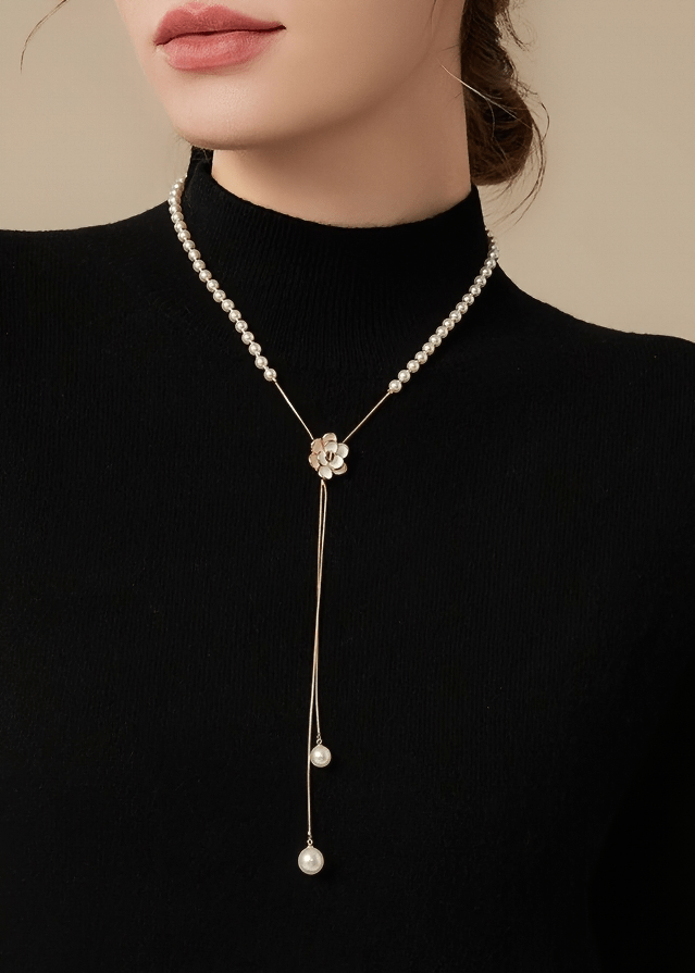 LUMINA RIVIERA LARIAT NECKLACE - Vera Lumina