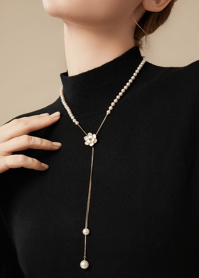 LUMINA RIVIERA LARIAT NECKLACE - Vera Lumina