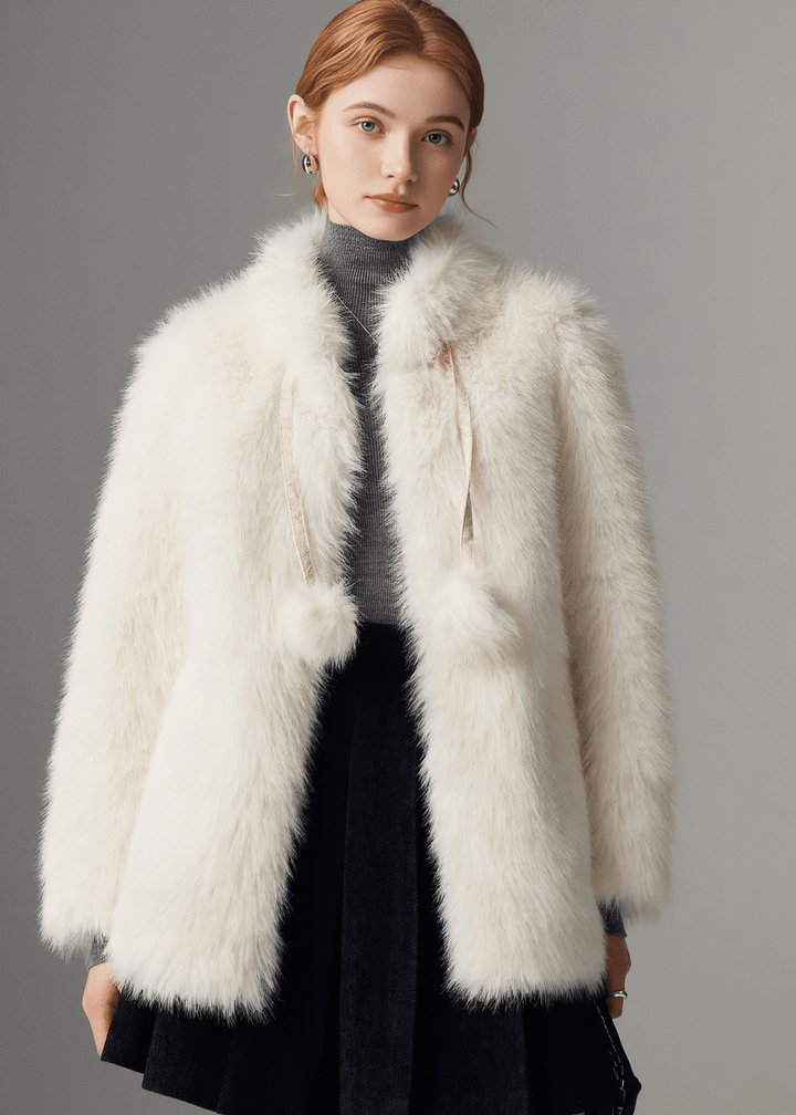 LUMINOUS FUR JACKET - Vera Lumina