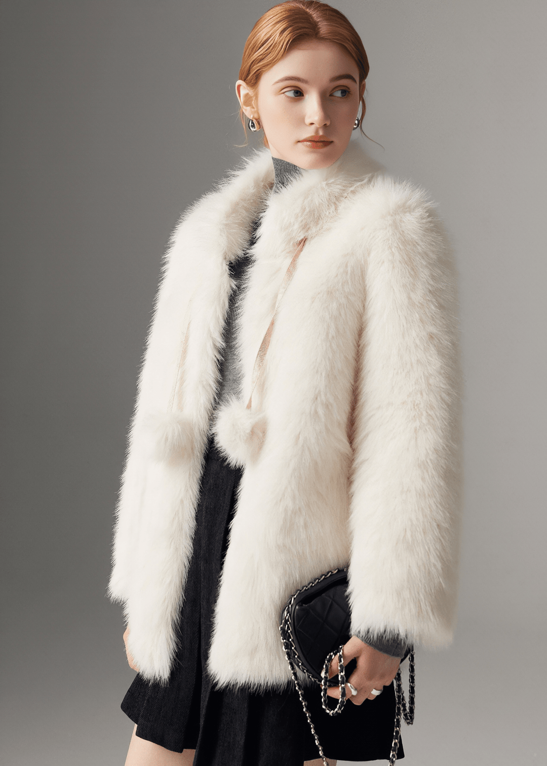 LUMINOUS FUR JACKET - Vera Lumina