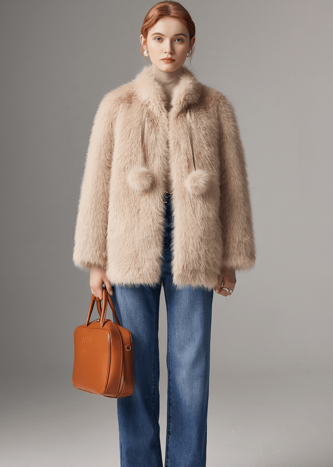 LUMINOUS FUR JACKET - Vera Lumina