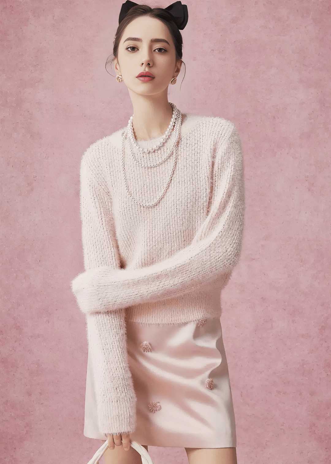 LUXE TEXTURAL SLOUCH KNIT - Vera Lumina