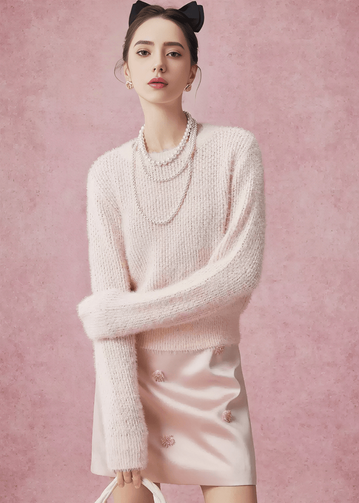 LUXE TEXTURAL SLOUCH KNIT - Vera Lumina