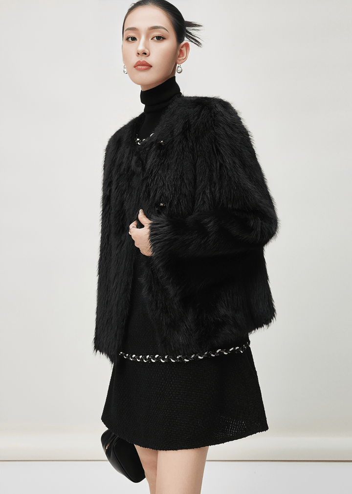 LUXE TEXTURAL STATEMENT JACKET - Vera Lumina