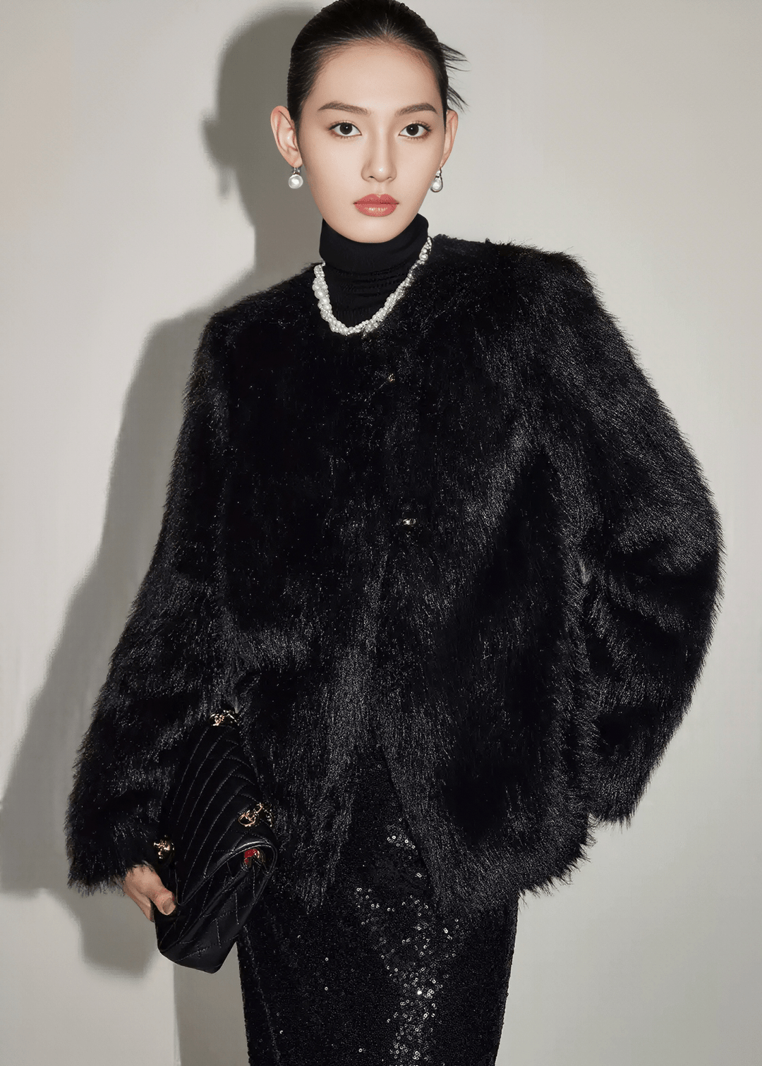LUXE TEXTURAL STATEMENT JACKET - Vera Lumina