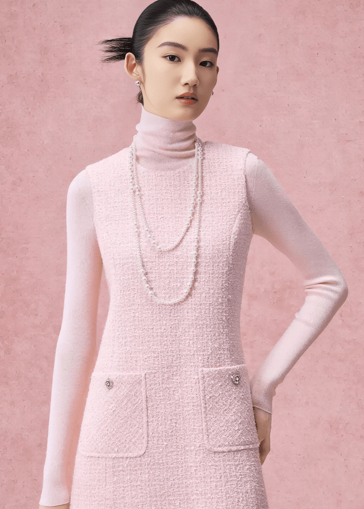 MANHATTAN TWEED DRESS - Vera Lumina