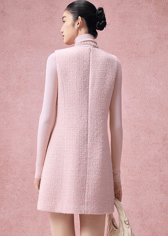 MANHATTAN TWEED DRESS - Vera Lumina