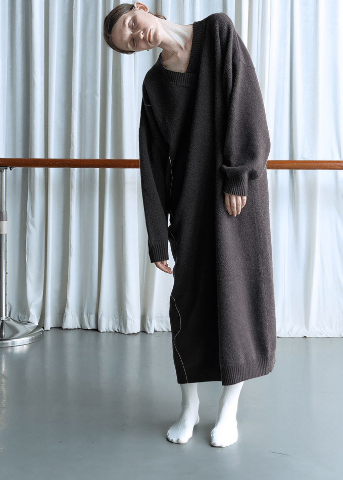 MERIDIAN KNIT DRESS - Vera Lumina