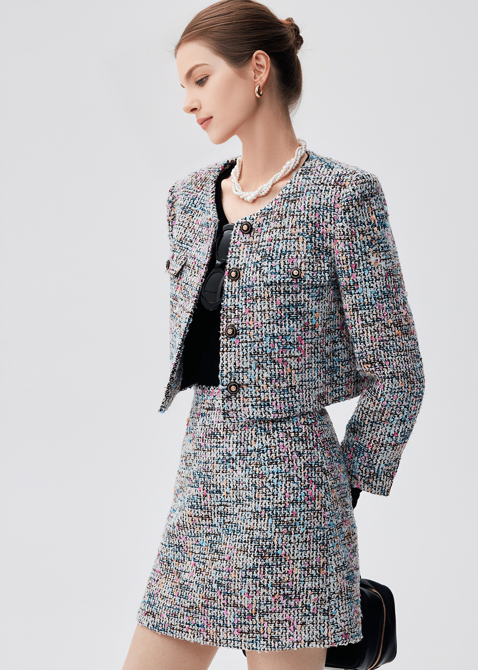 METROPOLITAN MOSAIC SKIRT - Vera Lumina
