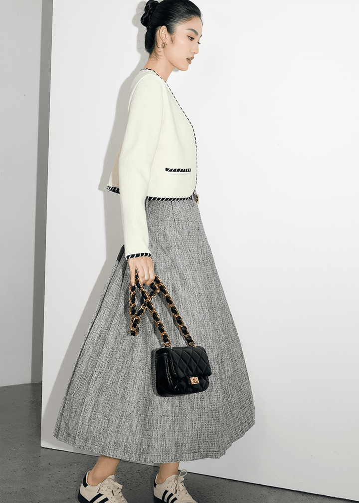 METROPOLITAN PLEAT SKIRT - Vera Lumina