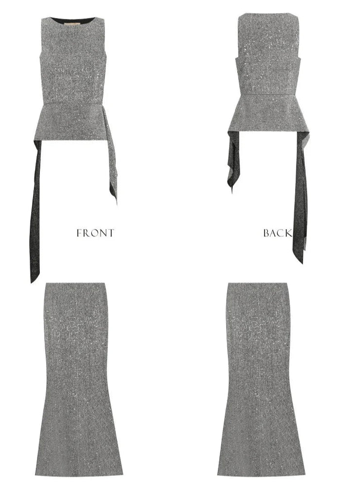 micro - bouncing tops & skirt - Vera Lumina