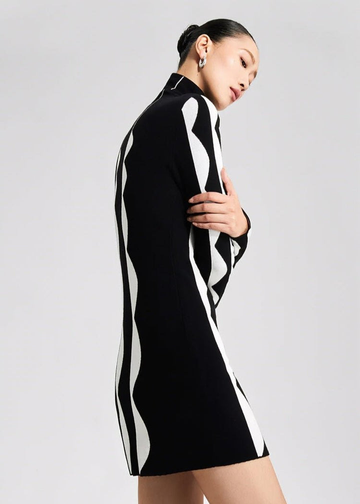 MIDI Short knit dress - Vera Lumina