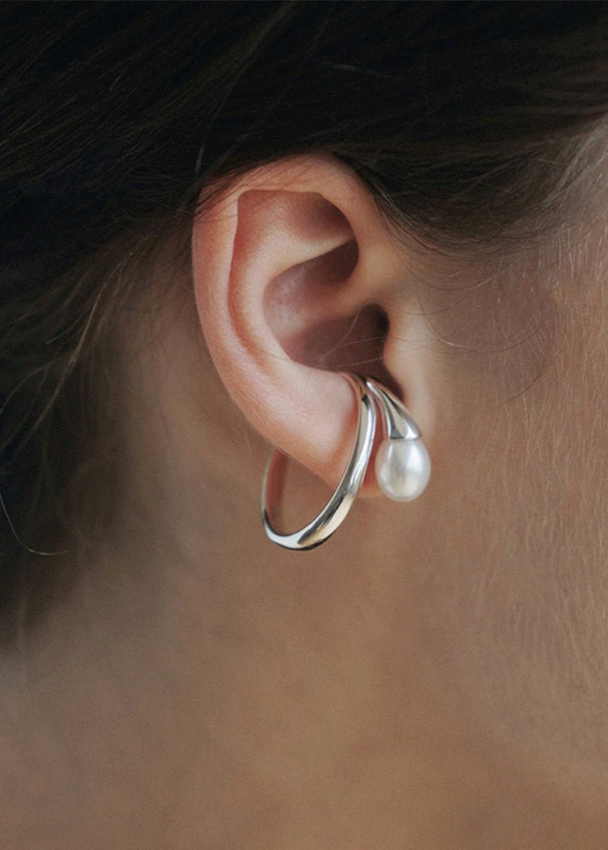 Minimalist french retro earrings - Vera Lumina