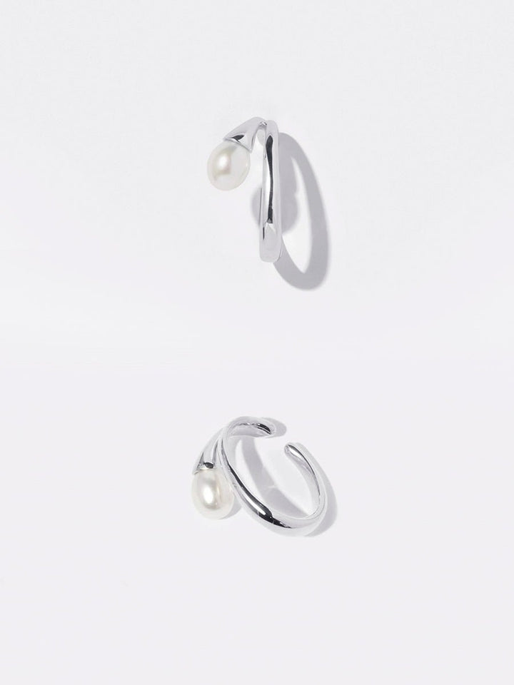 Minimalist french retro earrings - Vera Lumina