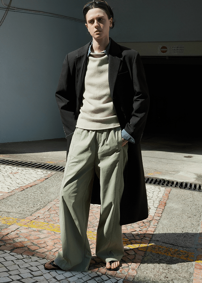 MONOLITHIC TAILORED COAT - Vera Lumina