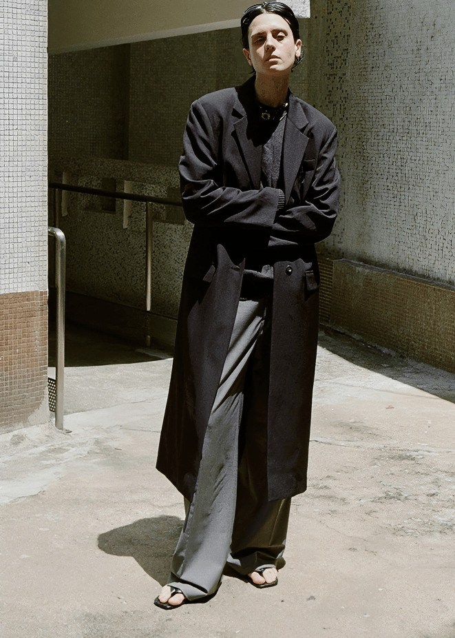 MONOLITHIC TAILORED COAT - Vera Lumina