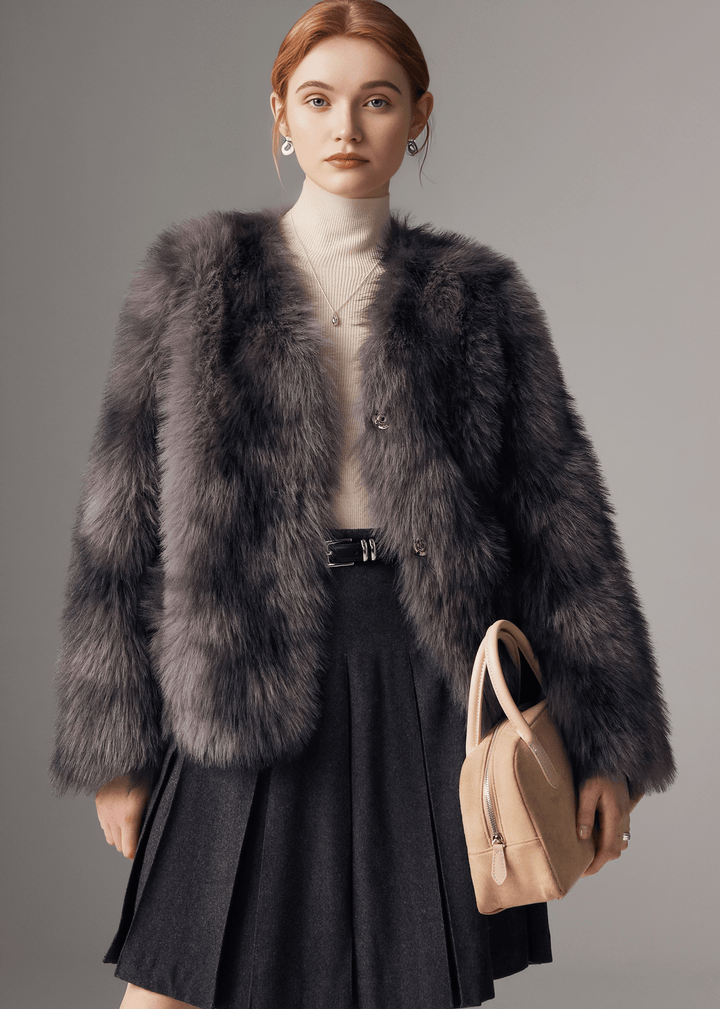 NIMBUS FUR COAT - Vera Lumina