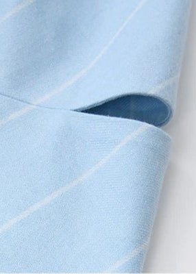 Oblique strip loose suit jacket - Vera Lumina