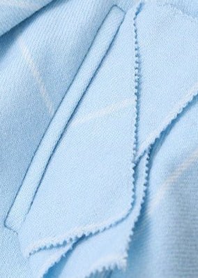 Oblique strip loose suit jacket - Vera Lumina