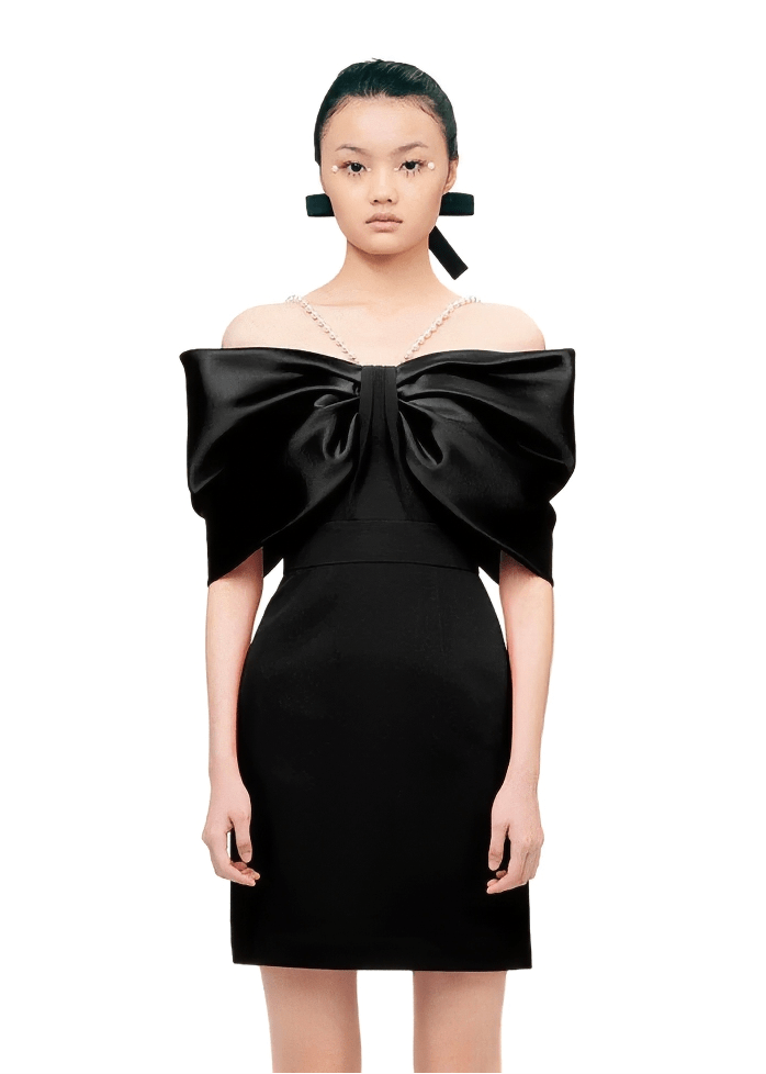 off - shoulder cocktai dress - Vera Lumina
